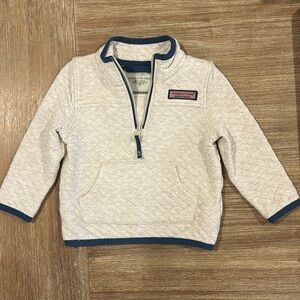 Vineyard Vibes toddler 1/4 zip sweater